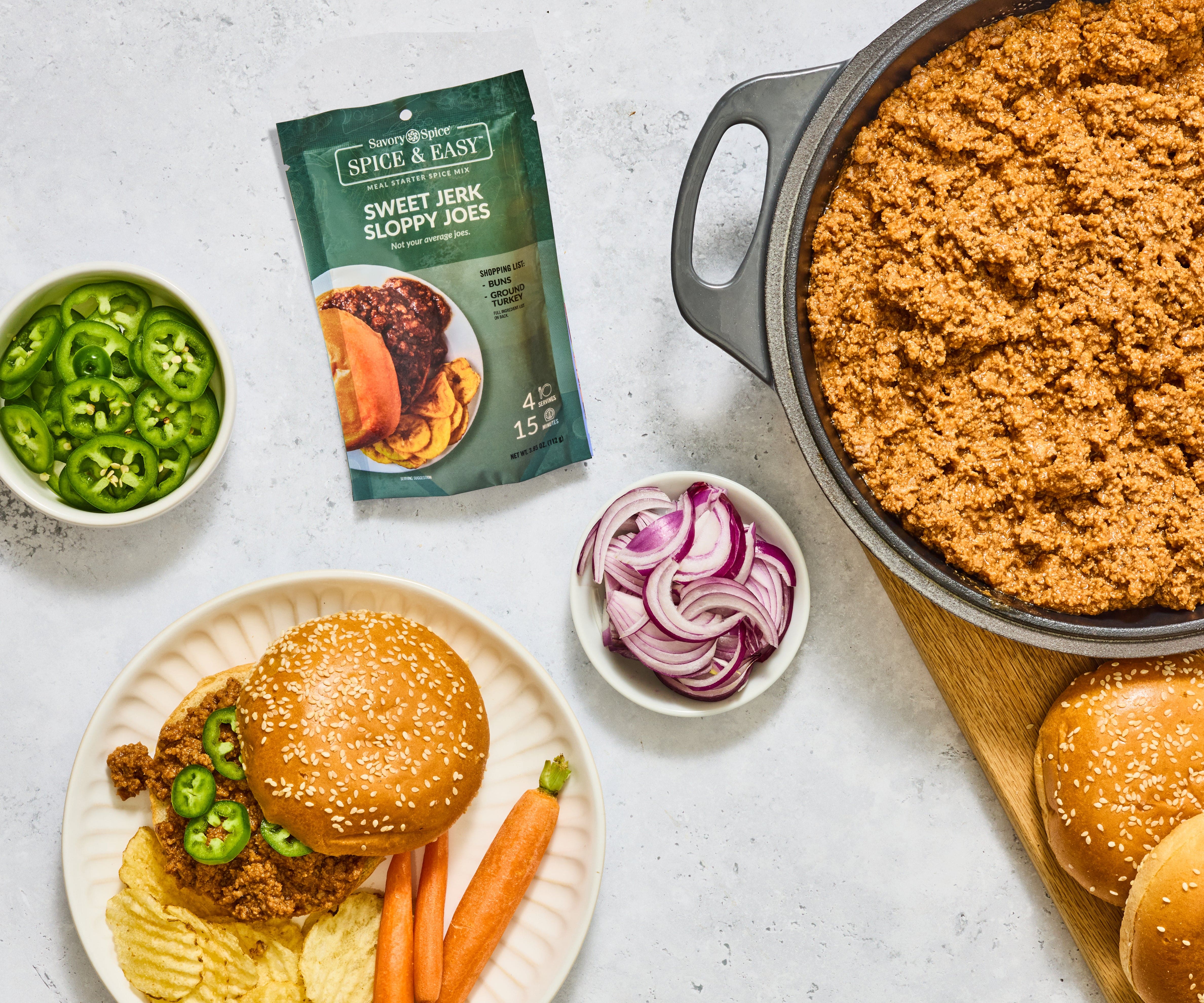Sweet Jerk Sloppy Joes - Image 3